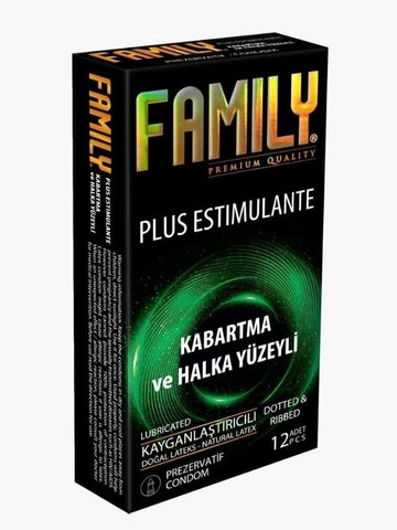 Family Plus Estimulante - Kabartma Ve Halka Yüzeyli - C-5147