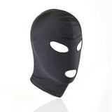 Fantezi Fetish Maske Spandex Siyah - BDMF029