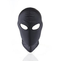 Fantezi Fetish Maske Spandex Siyah - BDMF029
