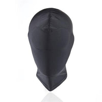 Fantezi Fetish Maske Spandex Siyah - BDMF029