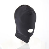 Fantezi Fetish Maske Spandex Siyah - BDMF029