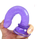 Shin 15 Cm Vantuzlu Vajina ve Anal Dildo - FA-XM251