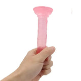 Shin 15 Cm Vantuzlu Vajina ve Anal Dildo - FA-XM251