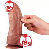 Big Boy Çift Katmanlı Ultra Gerçekçi Dildo - FA-DS-15