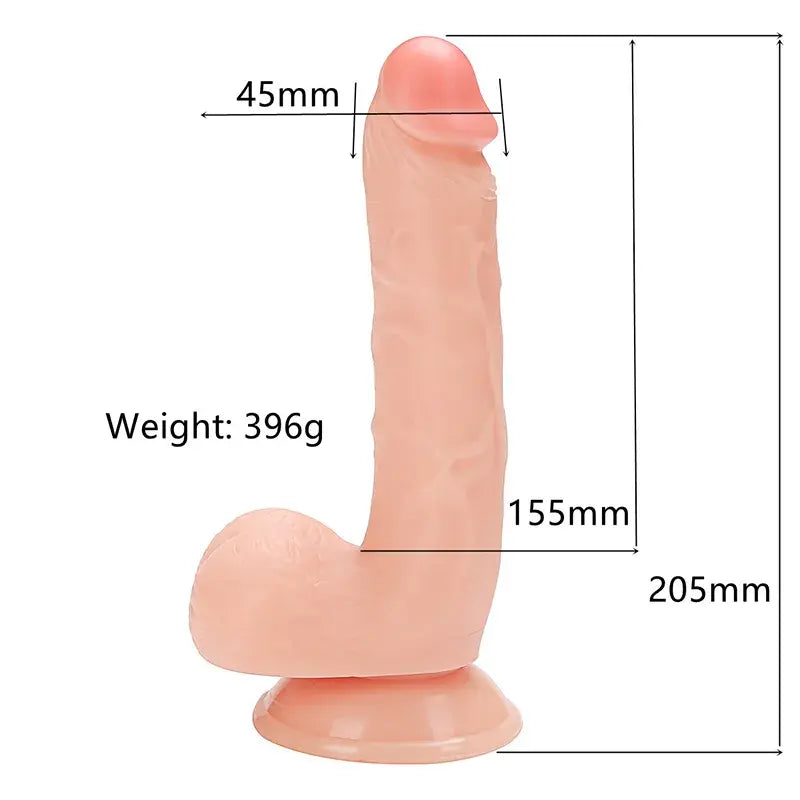 Deoxys 20,5 cm Gerçekçi Maksimum Dildo - FA-XM268