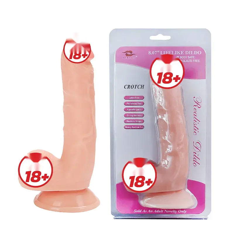 Deoxys 20,5 cm Gerçekçi Maksimum Dildo - FA-XM268