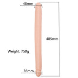 Farruz Double End Ultra Long 50 Cm Gerçekçi Dildo - FA-XM281