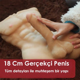 Casanova 18 Cm Penisli Gerçekçi Erkek Vücut - FA-XM1806