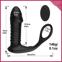 İleri Geri Hareketli Penis Halkalı Vibratör - FA-LM0006