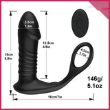 İleri Geri Hareketli Penis Halkalı Vibratör - FA-LM0006