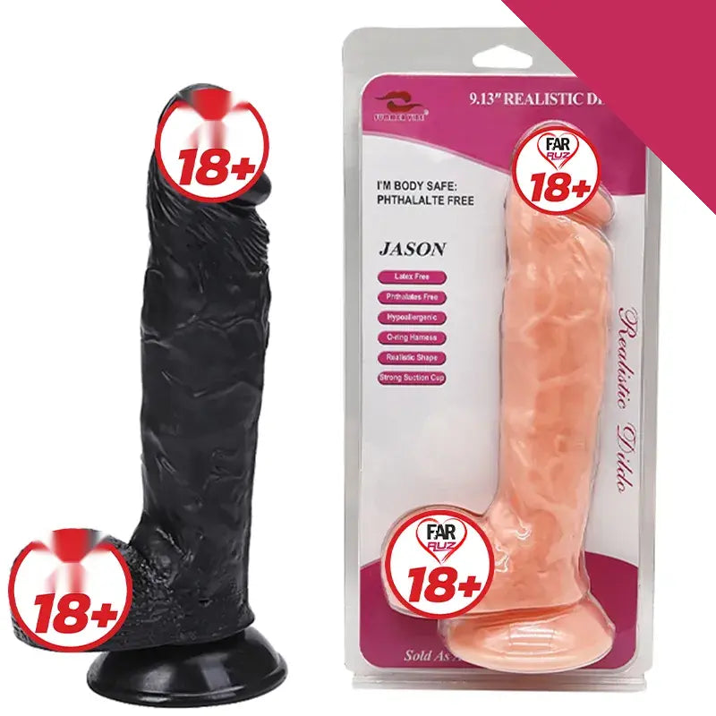 Jason 23 Cm Gerçekçi Maksimum Dildo - FA-XM270