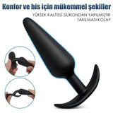 [DEV İNDİRİM] %40 İndirim – Lolipop Sailor Üçlü Butt Plug Set - CA-FA-A13