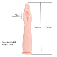 Farruz Long Hand 38 Cm El ve Yumruk Dildo - FA-XM282