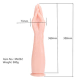 Farruz Long Hand 38 Cm El ve Yumruk Dildo - FA-XM282