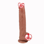 Long Point Çift Katmanlı Ultra Gerçekçi Dildo - FA-DS-02