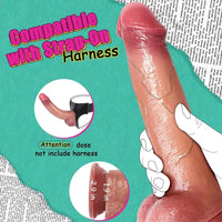 Satisfaction Kenja Çift Katmanlı Ultra Gerçekçi Dildo - FA-Dl-06