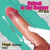 Satisfaction Kenja Çift Katmanlı Ultra Gerçekçi Dildo - FA-Dl-06