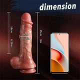 Satisfaction Real Ball Çift Katmanlı Ultra Gerçekçi Dildo - FA-Dl-07