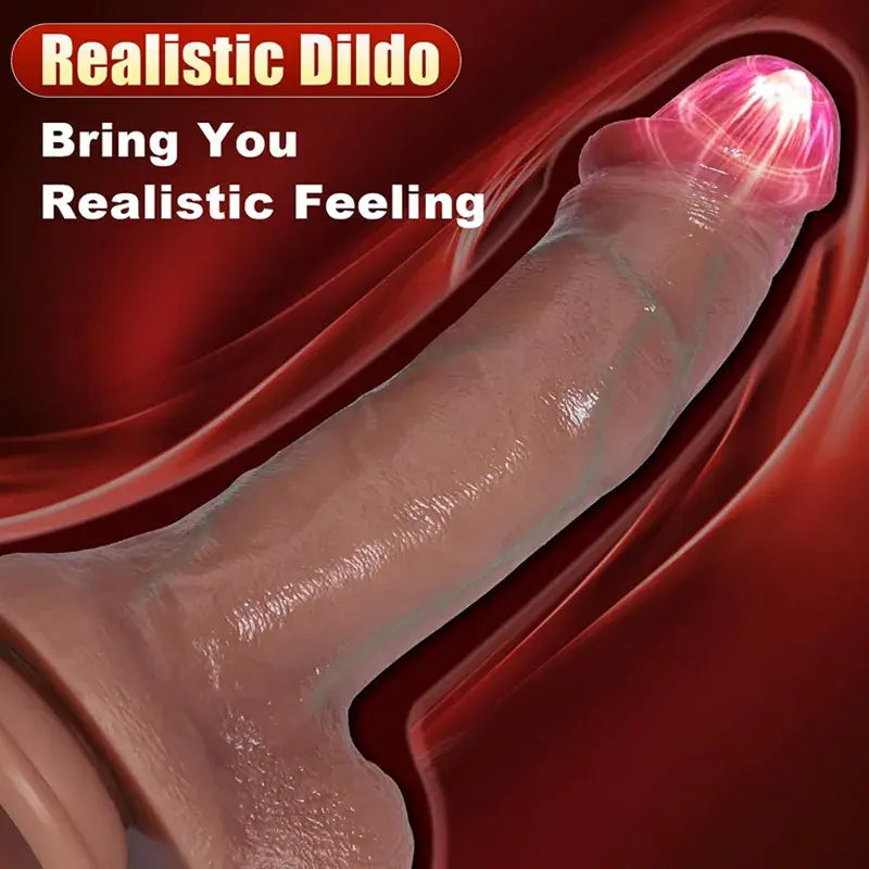 Satisfactory Clave Çift Katmanlı Ultra Gerçekçi Dildo - FA-DS-05