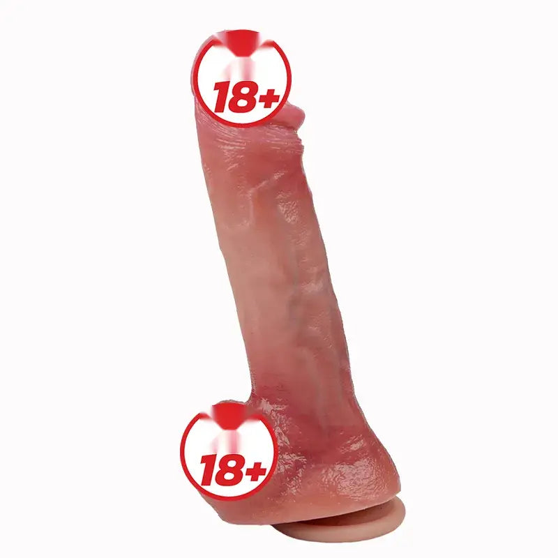 Satisfactory Clave Çift Katmanlı Ultra Gerçekçi Dildo - FA-DS-05