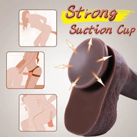 Satisfactory Gorilla Çift Katmanlı Ultra Gerçekçi Dildo - FA-DS-32