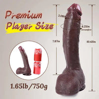 Satisfactory Gorilla Çift Katmanlı Ultra Gerçekçi Dildo - FA-DS-32