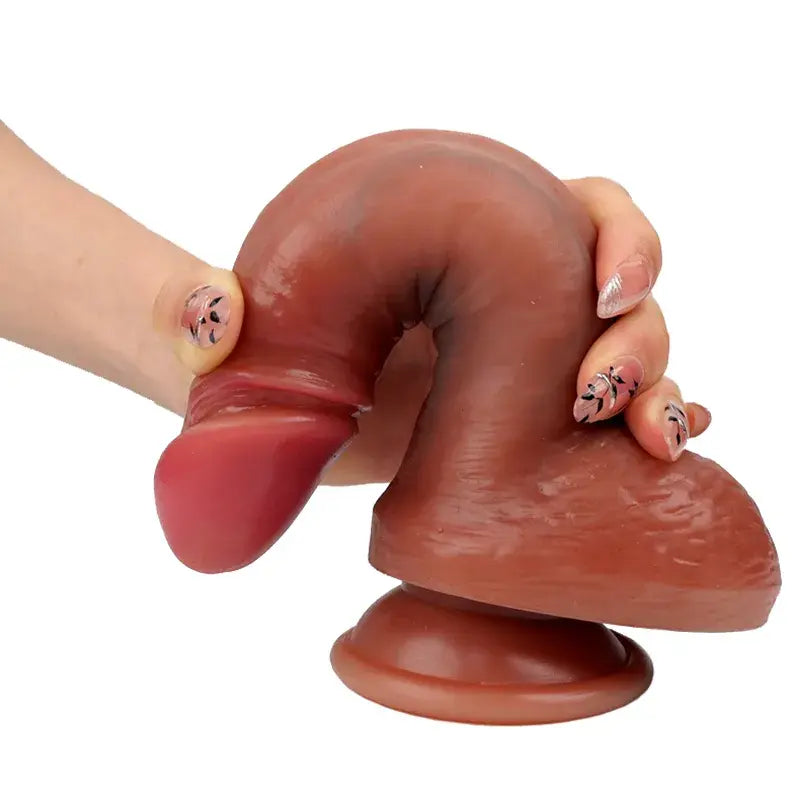 Satisfactory Happen Çift Katmanlı Ultra Gerçekçi Dildo - FA-DS-11