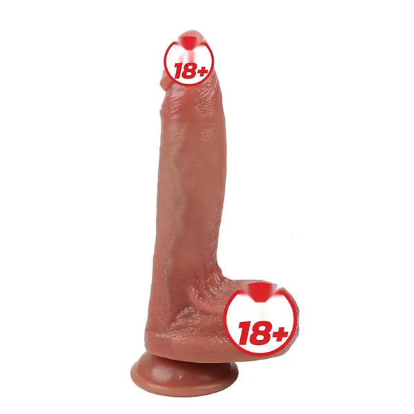 Satisfactory Plump Çift Katmanlı Ultra Gerçekçi Dildo - FA-DS-25