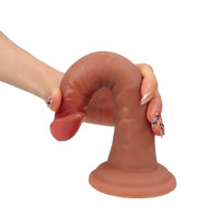 Satisfactory Single Çift Katmanlı Ultra Gerçekçi Dildo - FA-DS-20