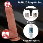 Satisfactory Slave Çift Katmanlı Ultra Gerçekçi Dildo - FA-DS-10