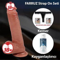 Satisfactory Slave Çift Katmanlı Ultra Gerçekçi Dildo - FA-DS-10