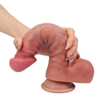Satisfactory Sup Çift Katmanlı Ultra Gerçekçi Dildo - FA-DS-17