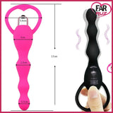 Farruz Smooth Boncuk Butt Plug Anal Vibratör - FA-AP-11