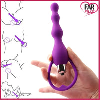 Farruz Smooth Boncuk Butt Plug Anal Vibratör - FA-AP-11