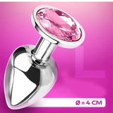 Taşlı Büyük Boy Anal Plug - FA-A06