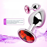 Taşlı Küçük Boy Anal Plug - FA-A04