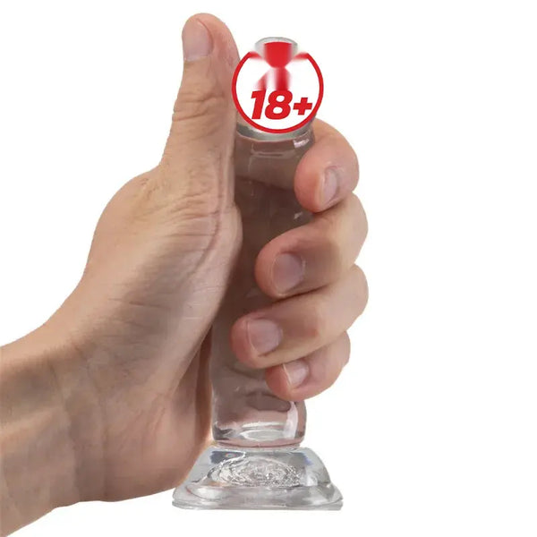 Transparent Small Crystal Gerçekçi Dildo - FA-RD-54