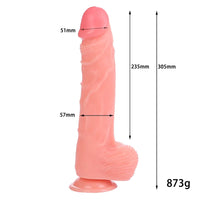 Farruz Ultra Long Power 31 Cm Gerçekçi Dildo - FA-XM294