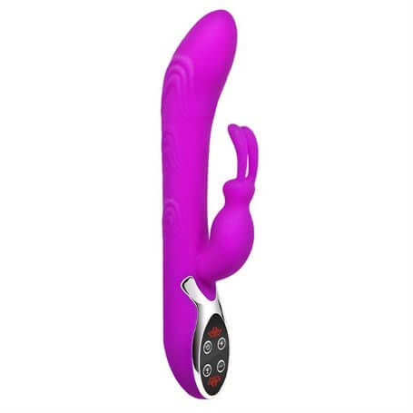 USB Şarjlı 10 Fonksiyonlu Isıtmalı Teknolojik Tavşan Vibratör - B1128
