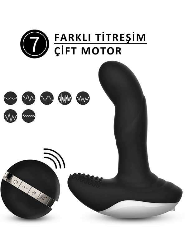 FoxShow Kumandalı Parmak ve Gıdıklama Fonksiyonlu Vibratör - C-F7276