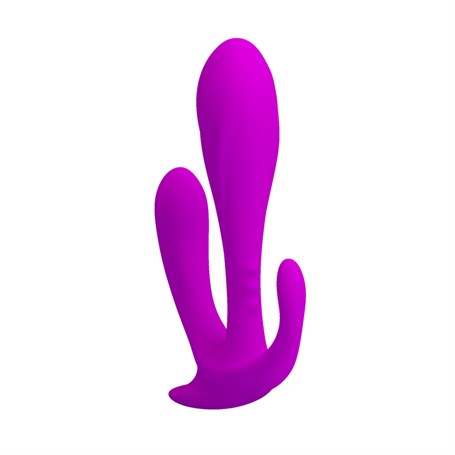 G-Spot Klitoral Uyarıcılı Stimülatör Anal Plug - B1156