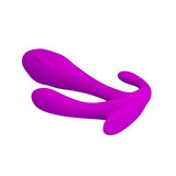 G-Spot Klitoral Uyarıcılı Stimülatör Anal Plug - B1156