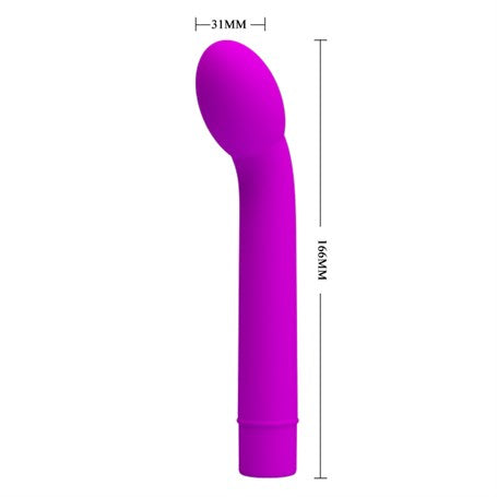 G-Spot Uyarıcılı Titreşimli Vibratör Dildo - BDM4764