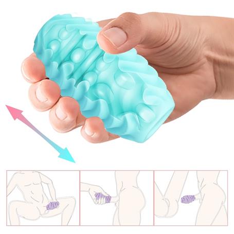 Gerçekçi Doku Realistik Penis Kılıfı & Suni Vajina Mastürbatör - Passionate - BDM1284