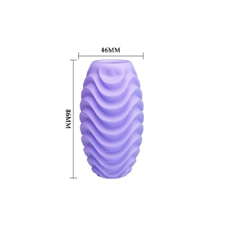 Gerçekçi Doku Realistik Penis Kılıfı & Suni Vajina Mastürbatör - Romantic - BDM1284-1