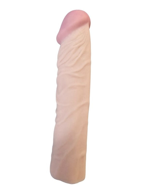 Gerçekçi Penis Kılıfı Et Dokusunda 19 cm - A-EP027