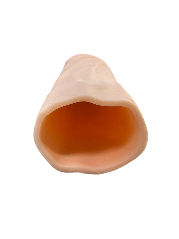Gerçekçi Penis Kılıfı Et Dokusunda 19 cm - A-EP027