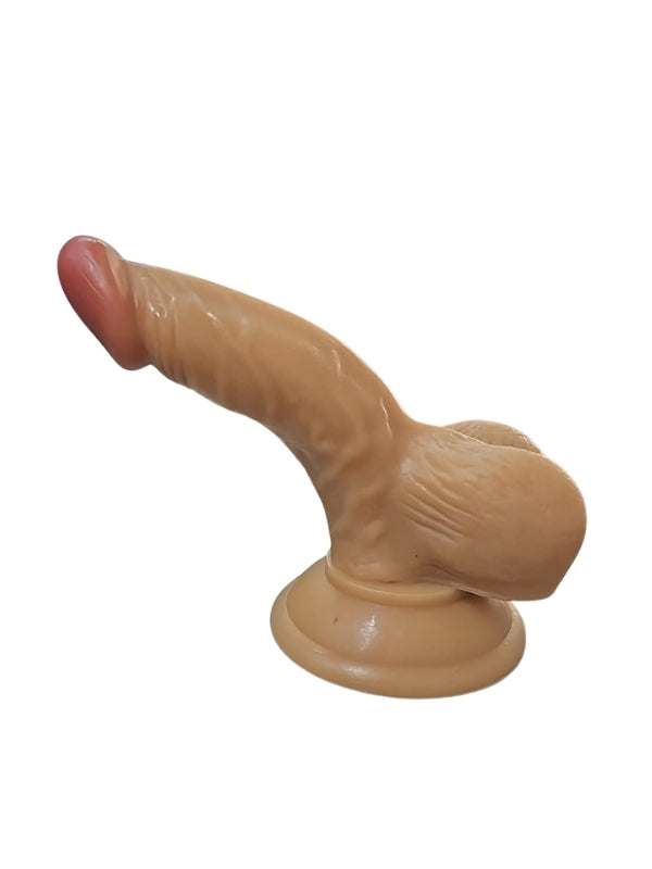 Gerçekçi Testisli Melez Dildo 15.5 cm - A-PX033MELEZ