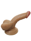 Gerçekçi Testisli Melez Dildo 15.5 cm - A-PX033MELEZ