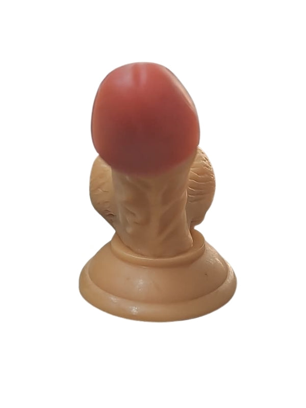 Gerçekçi Testisli Melez Dildo 15.5 cm - A-PX033MELEZ